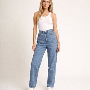 VTG Levis Jeans Red Tag 512 High Waist Tapered Leg Womens 14 MIS S USA 90s 80s